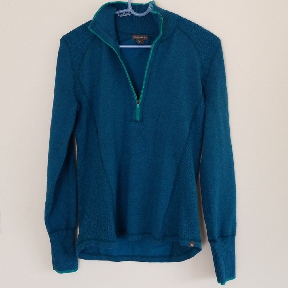 Eddie Bauer pullover, so soft!